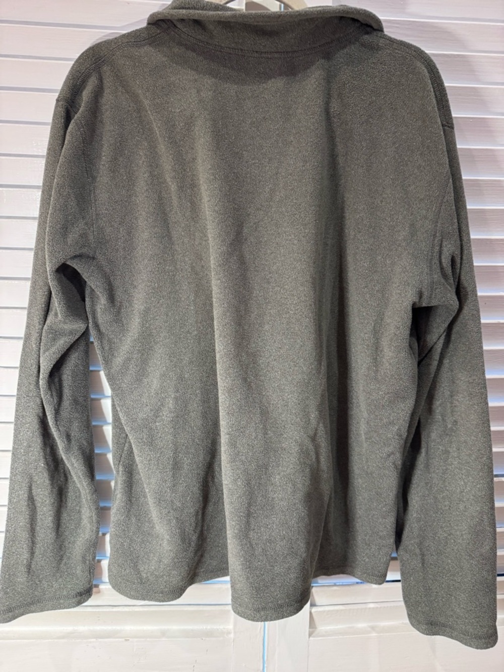 The North Face Quarter Zip Fleece Pullover Gray Men’s M - Picture 2 of 6